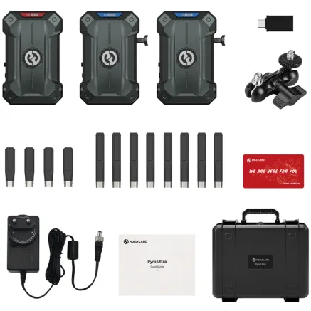 Hollyland Pyro Ultra 1TX & 2RX Wireless Video Transmission System