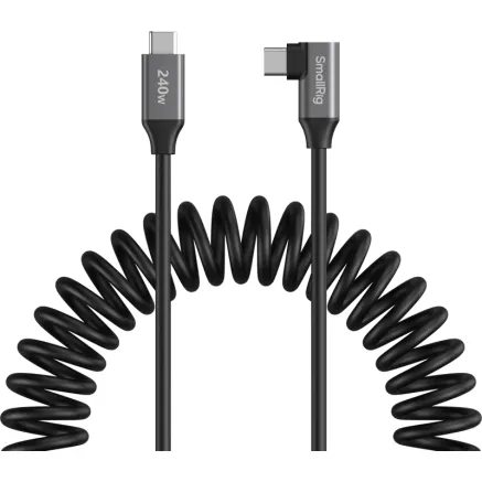 SmallRig 5730 USB-C koaksiālais datu kabelis taisns līdz leņveida