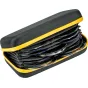 NiSi Filter Pouch Caddy MAX ar organizētām nodaļām, kurā ietilpst līdz 13 filtriem, tai skaitā CPL, ND, magnētiskie JetMag Pro un adapteru gredzeni, aizsargājošā mikrošķiedras iekšpusē