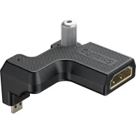 SmallRig 5907 HDMI adapteris Type D uz Type A Nikon ZR kamerām ar drošu skrūvju montāžu un silikona padu stabilai savienojamībaiSmallRig 5907 HDMI adapteris Type D uz Type A Nikon ZR kamerām ar drošu skrūvju montāžu un silikona padu stabilai savienojamībai