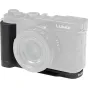 SmallRig 5700 ergonomic L-shaped handle grip for Panasonic LUMIX L10 camera with Arca-Swiss quick release plate, black