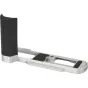 SmallRig 5701 L-Shaped handle for Panasonic LUMIX L10 - silver with textured silicone grip and Arca-Swiss compatible plate