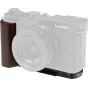 Монтажная пластина SmallRig L-образной формы с деревянной ручкой для камеры Panasonic LUMIX L10, с быстрозажимной пластиной Arca-Swiss и крепежным D-кольцом для удобного захвата и легкой установки на штатив