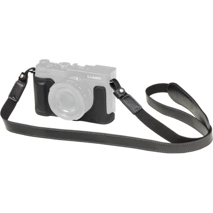SmallRig 6274 Leather Half Case Kit for Panasonic LUMIX L10 Black