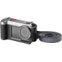 Корпус SmallRig 6371 для DJI Osmo Action 5 Pro/4/3 в ретро-стиле с металлическим защитным кольцом для объектива и регулируемым плечевым ремнем
