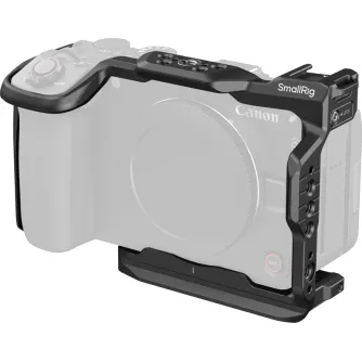 SmallRig HawkLock ātra atbrīvošanas kārtiņa Canon EOS R6 Mark II ar priekšējo skatu, drošu piestiprināšanu, NATO sliedēm un ātras atbrīvošanas sistēmu