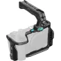 SmallRig HawkLock ātra atbrīvošanas kārba Canon EOS R6 Mark II ar ergonomisku rokturi, kabeļu fiksatoru un NATO sliedēm papildus ierīcēm