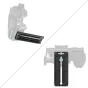 SmallRig 6318 montāžplāksne Manfrotto 501PL ar divu galu uzgriežņu atslēgu, paredzēta glītai vertikālai filmēšanai un ātrai orientācijas maiņai