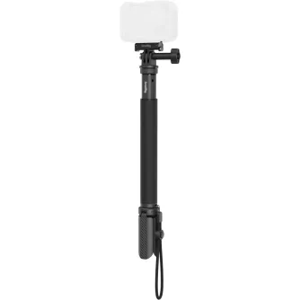 SmallRig 6362 selfie stiks DJI Osmo Action 6/Nano kamerām ar magnētisku adapteri, izstiepts skats ar stabilu alumīnija konstrukciju un antiversijas sešstūra dizainu