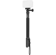 SmallRig 6362 selfie stick for DJI Osmo Action 6/Nano with magnetic adapter, extended view showing sturdy aluminum build and anti-rotation hexagonal designSmallRig 6362 selfie stick for DJI Osmo Action 6/Nano with magnetic adapter, extended view showing sturdy aluminum build and anti-rotation hexagonal design