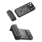 SmallRig 5553 FilMov Photography Grip Kit for iPhone 17 Pro featuring wireless remote control, integrated power bank, and modular lens mount design.