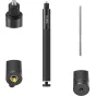 Комплект селфи-палки SmallRig 6319 для экшн-камер с выдвижным стержнем 120 см, колышком для стабилизации, нарукавной петлей и двумя адаптерами для удобной съемки на открытом воздухе