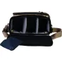 PolarPro RoadRunner 6L Sling Desert shoulder bag open view with customizable interior compartments for mirrorless cameras, lenses, and accessories