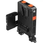 Адаптер батарей SmallRig 5881 для V-Mount с интеллектуальным управлением питанием, цифровым дисплеем и портами горячей замены для профессионального управления питанием
