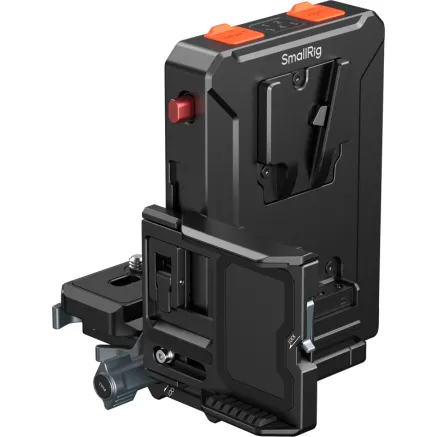 SmallRig 5899 Intelligent V-Mount Battery Adapter Plate Compatible with Arca-Swiss