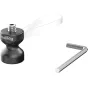 SmallRig 6527 black cable clamp with high-elasticity silicone strap and 1/4-20 screw mount for versatile camera rig setups