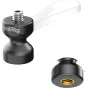 SmallRig 6527 black cable clamp with 1/4-20 screw and stretchable silicone strap for camera rigs and filming setups