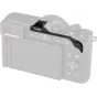 SmallRig 5702 thumb grip for Panasonic LUMIX L10 camera, black, mounted on hot shoe for improved one-handed shooting stability