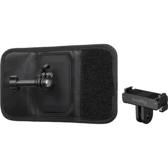 SmallRig mugursomas siksnas stiprinājums ar divu pinumu fiksāciju DJI Osmo Action 6/Nano – apmēram auduma dizains ar ātri atbrīvojamo adapteri