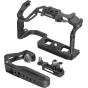 SmallRig melngala Mamba korpusa komplekts Canon EOS R6 Mark II – pilns komplekts ar ergonomisku augšējo rokturi, izturīgu korpusu ar vairākiem stiprinājuma punktiem un HDMI/USB-C kabeļu fiķatoru, piemērots drošai filmēšanai un p