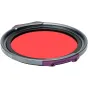 NiSi JetMag Pro 49 red filter with magnetic mount for enhanced contrast in landscape and black and white photography