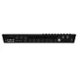 Blackmagic Design ATEM Mini Extreme ISO G2 rear panel with 8 HDMI inputs, 3 HDMI outputs, USB-C, Thunderbolt, dual Ethernet ports, and balanced XLR audio inputs for professional live switching and ISO recording