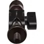 RODE Universal Ball Mount featuring dual-axis 360° articulation and a central locking knob, designed for microphones and cameras with a robust all-metal construction.