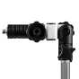 MITOYA MTY-N1 universal studio head with adjustable clamp and umbrella hole for professional photo-video lighting setups
