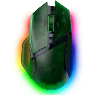 Razer wireless mouse Basilisk V3 Pro, phantom green