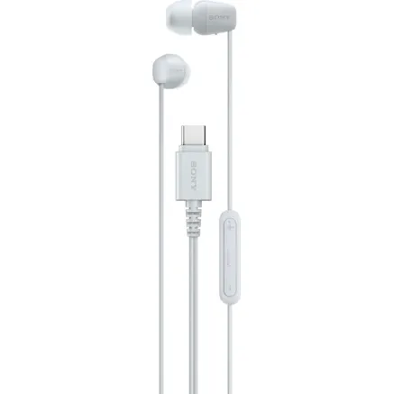 Sony IER-EX15C USB-C Earphones White