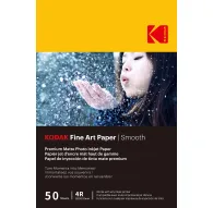 Kodak photo paper 10x15 Fine Art Smooth 230g 50 sheetsKodak photo paper 10x15 Fine Art Smooth 230g 50 sheets