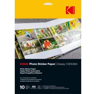 Kodak Photo Sticker Paper A4 Glossy 10 sheetsKodak Photo Sticker Paper A4 Glossy 10 sheets