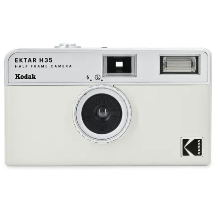 Kodak Ektar H35 White Half Frame Film Camera