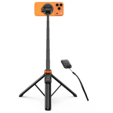 Tech-Protect L03S MagSafe Selfie Stick Tripod Black
