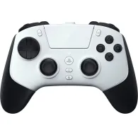 Razer Raiju V3 Pro wireless controller for PS5/PC in white with black charging case and USB cableRazer Raiju V3 Pro wireless controller for PS5/PC in white with black charging case and USB cable