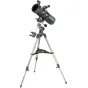 Celestron Astromaster Reflector 130 EQ Motor Drive telescope with German equatorial mount and motorized tracking for celestial observation