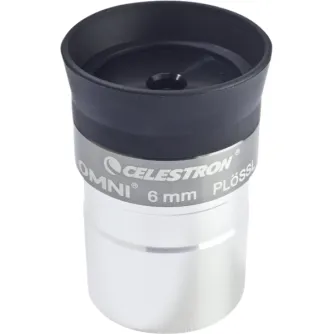 Celestron Omni Plossl 9mm Ūkšņa ar melniem optiskajiem kantēm un alumīnija korpusu, lai uzlabotu kontrastu