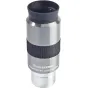 Окуляр Celestron Omni Plossl 40 мм с черной резинкой‑глазником, текстурированным grip-ом, серебристым алюминиевым корпусом и брендированием, на белом фоне