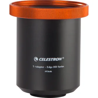 Адаптер Celestron для SLR/DSLR камер, предназначенный для фотографии с прямым фокусом на телескопах типа Шмидт-Кассегрена.