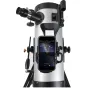 Телескоп Celestron Starsense Explorer LT127AZ со смартфоном, установленным для навигации по небесным объектам