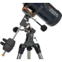 Телескоп Celestron AstroMaster 114EQ-MD с адаптером для смартфона и лунным фильтром для астрофотографии и наблюдения за Луной