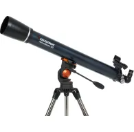 Celestron Astromaster 90 AZ teleskops uz statīva ar pansa rokturi ērtai zvaigžņu vērošanaiCelestron Astromaster 90 AZ teleskops uz statīva ar pansa rokturi ērtai zvaigžņu vērošanai