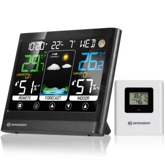 BRESSER MeteoTemp BF Colour Weather Station