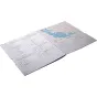 Celestron SkyMaps Star Charts Planisphere North - Подробная звёздная карта для астрономии Северного полушария, с синей небесной картой, красными сеточными линиями и обозначениями созвездий, а также текстовыми таблицами и инструк