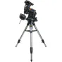 Компьютеризированная установка Celestron CGX с штативом, панелью управления и системой управления кабелями для астрофотографии
