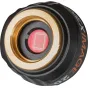 Объектив Celestron NexImage 20 для солнечной системы с черным корпусом, золотым кольцом и красной зоной сенсора с белым квадратом, идеален для астрофотографии.