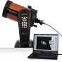 Celestron NexImage 20 Солнечная система цветная камера, подключенная к ноутбуку с изображением Сатурна