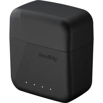 SmallRig 5204 Зарядный кейс с интегрированным аккумулятором для DJI Mic 2 - Компактное портативное решение с индикаторами заряда.