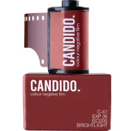 Фильм Candido 200 цветной негативный 35 мм ISO 200 C-41 36 экспозиций, идеален для яркой дневной съемкиФильм Candido 200 цветной негативный 35 мм ISO 200 C-41 36 экспозиций, идеален для яркой дневной съемки