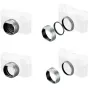 SmallRig 5851 UV filtrs ar objektīva vāciņu FUJIFILM X100VI / X100V - Izturīgs alumīnija objektīva vāciņš, UV filtrs un adaptera gredzens, lai samazinātu atspīdumus un aizsargātu objektīvu